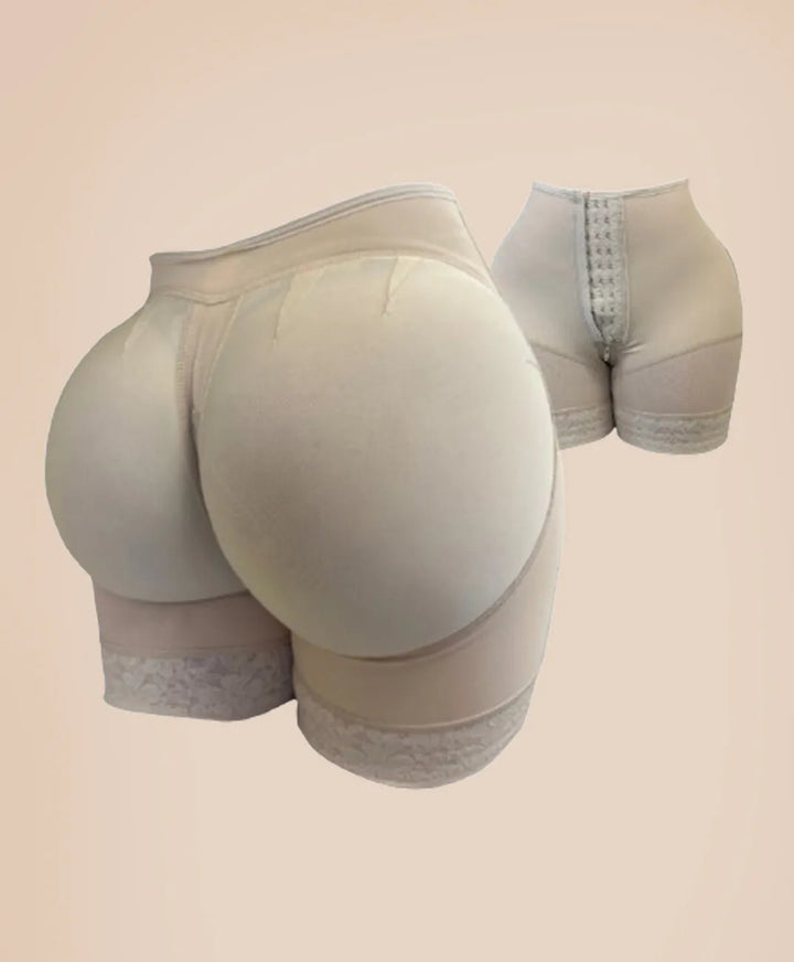 Sculptacurve Damen Shapewear Shorts: Nahtlose Bauchkontrolle, Po Lifting & atmungsaktive Figurformung.