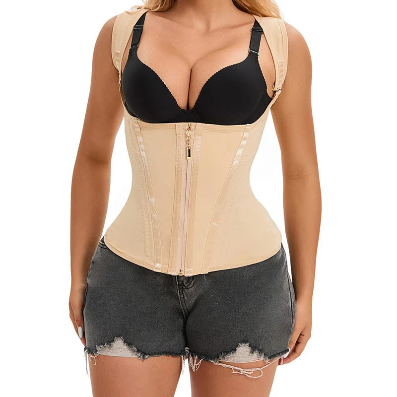 SlimFit Taillentrainer für Damen zur Bauchweg-Unterstützung; formt die Taille für eine elegante Silhouette.
