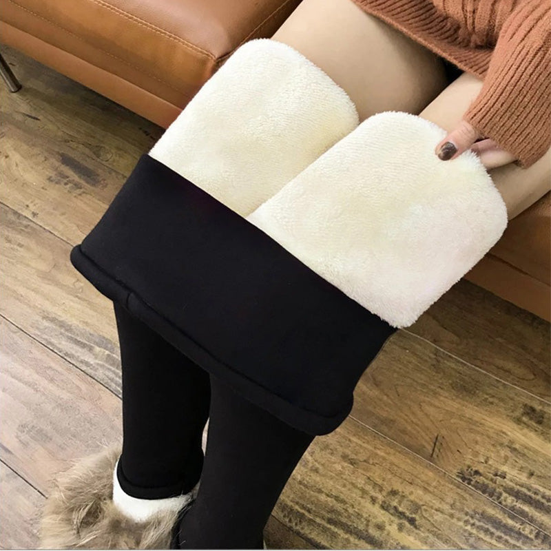 Damen Thermo-Winterleggings, kuschelig warm & stylish für kalte Tage; optimaler Kälteschutz.