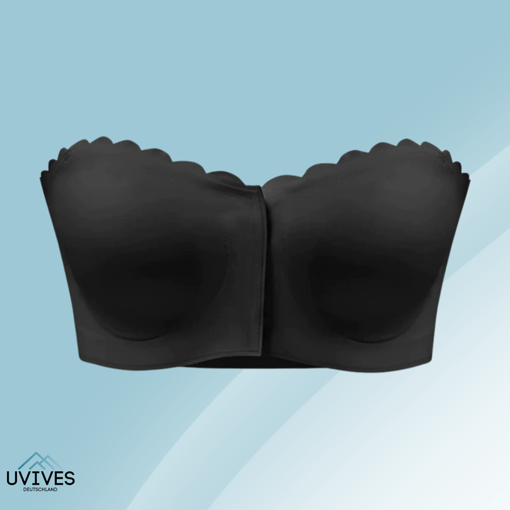 Damen Trägerloser BH mit innovativem Design für maximalen Komfort und unsichtbaren Support unter jeder Kleidung.