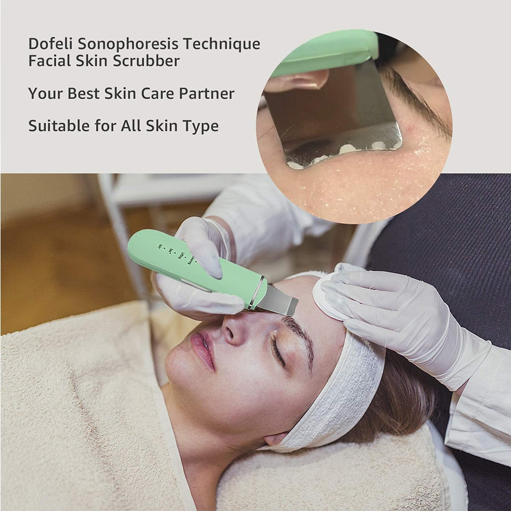 Ultraschall-Hautreiniger für Frauen: Tiefenreinigung, Anti-Aging und Lifting-Effekt.