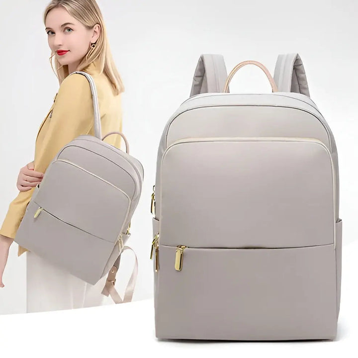 Damen Urban Rucksack, wasserdicht & leicht, ideal für Laptop, Alltag & Reise. Modernes Design für Pendler.