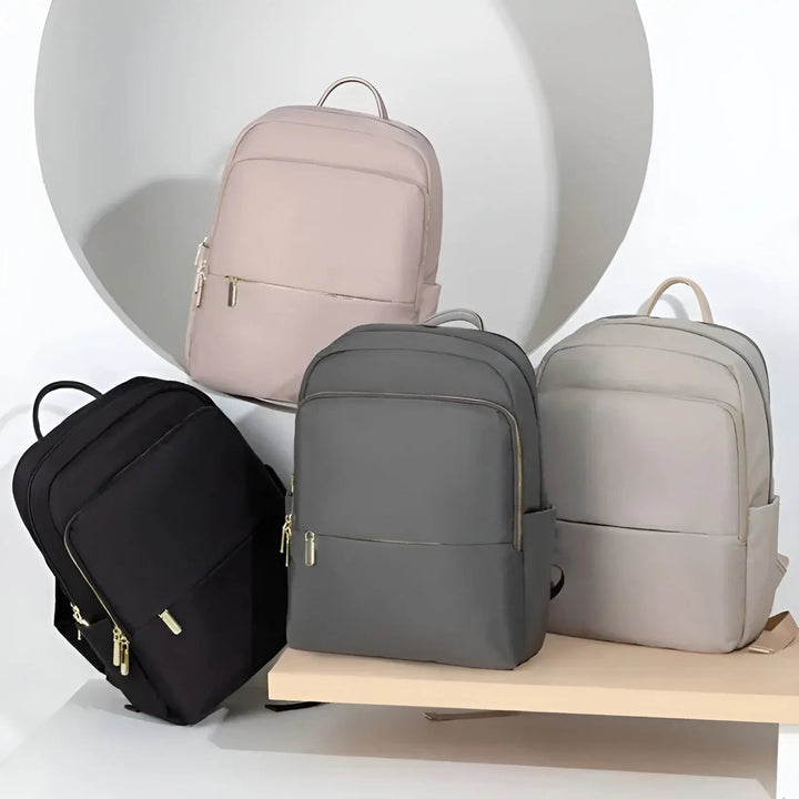 Organisierter Damen Urban Rucksack, leicht & wasserdicht. Geräumig für Laptop, ideal für Büro, Uni & Reise.