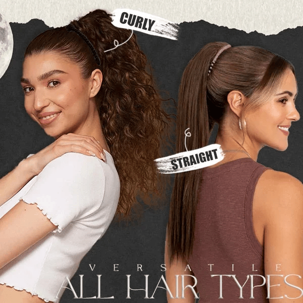 Stylische Bananen-Haarklammer vintage, dehnbar, für Damen. Perfektes Haaraccessoire für vielseitige Frisuren.