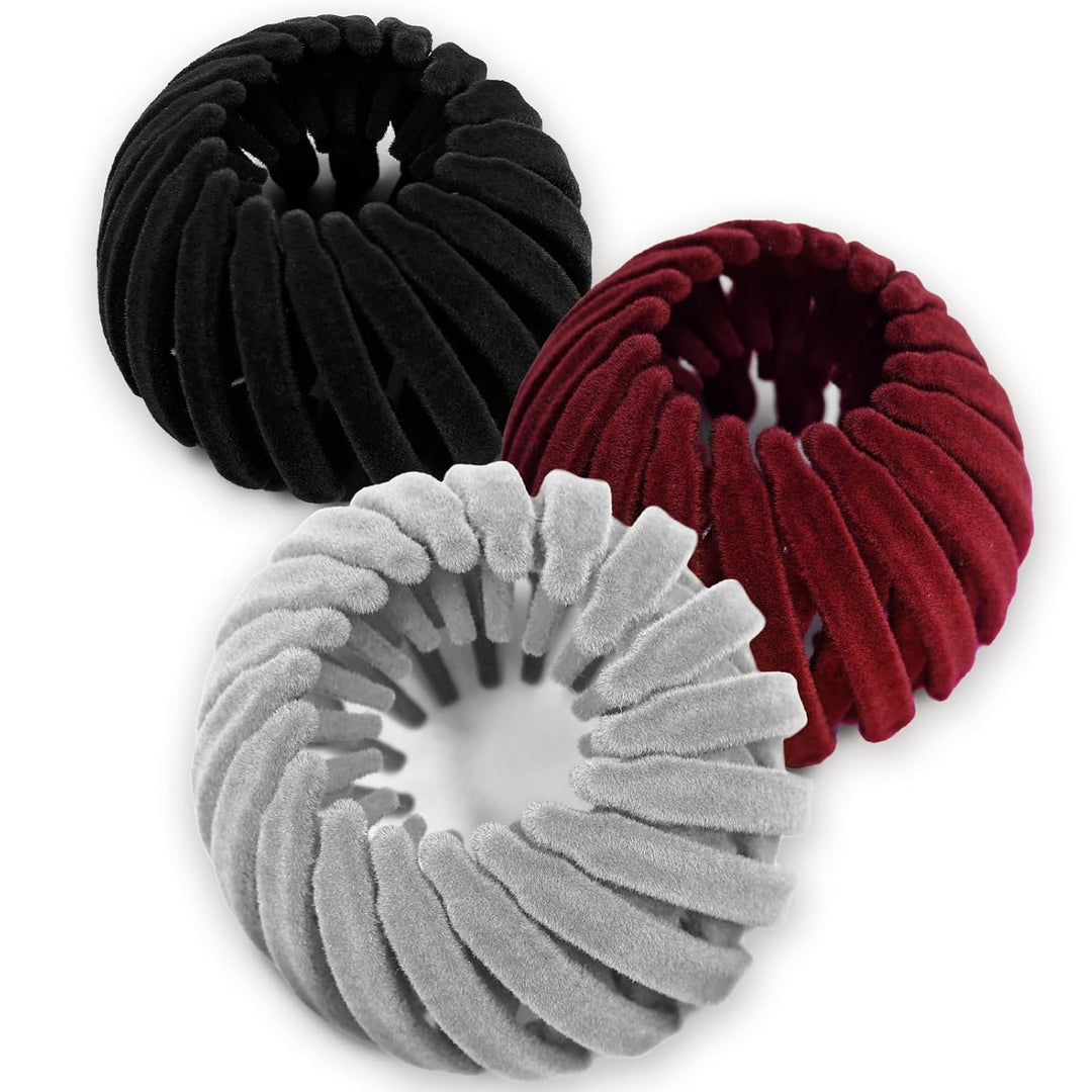 Damen Vogelnest-Haarclips im 3er-Set. Elegante Haarklammern für vielseitiges Styling & Hochsteckfrisuren.