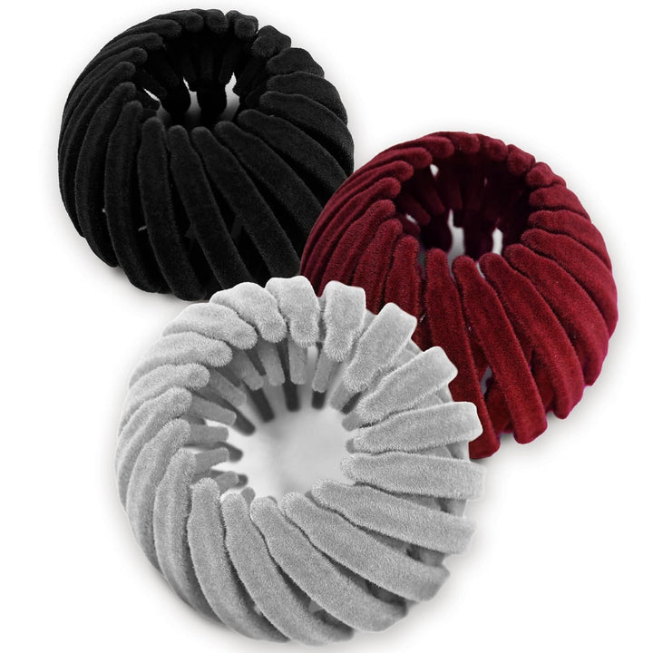 Damen Vogelnest-Haarclips im 3er-Set. Elegante Haarklammern für vielseitiges Styling & Hochsteckfrisuren.