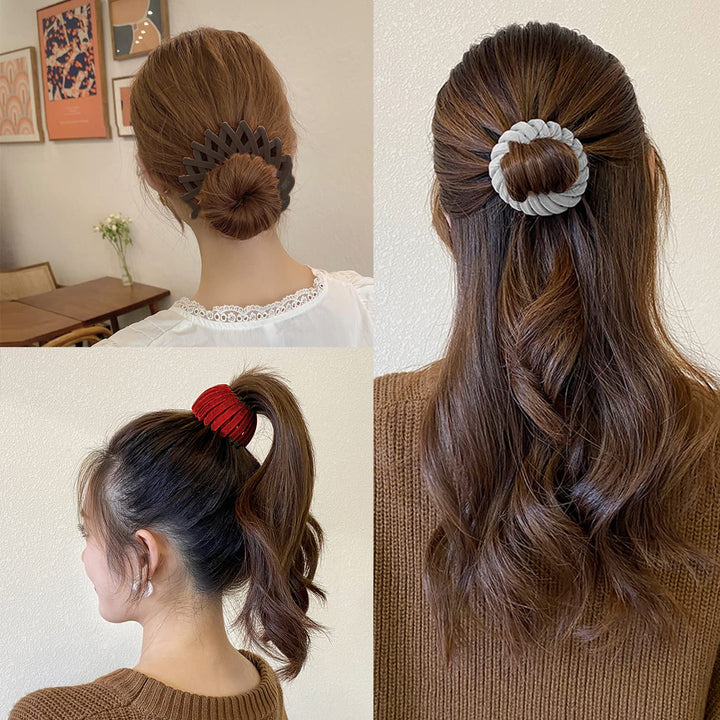 Bequeme Vogelnest-Haarclips für Damen. Leichtes 3er-Set Haarschmuck für langanhaltenden Tragekomfort.
