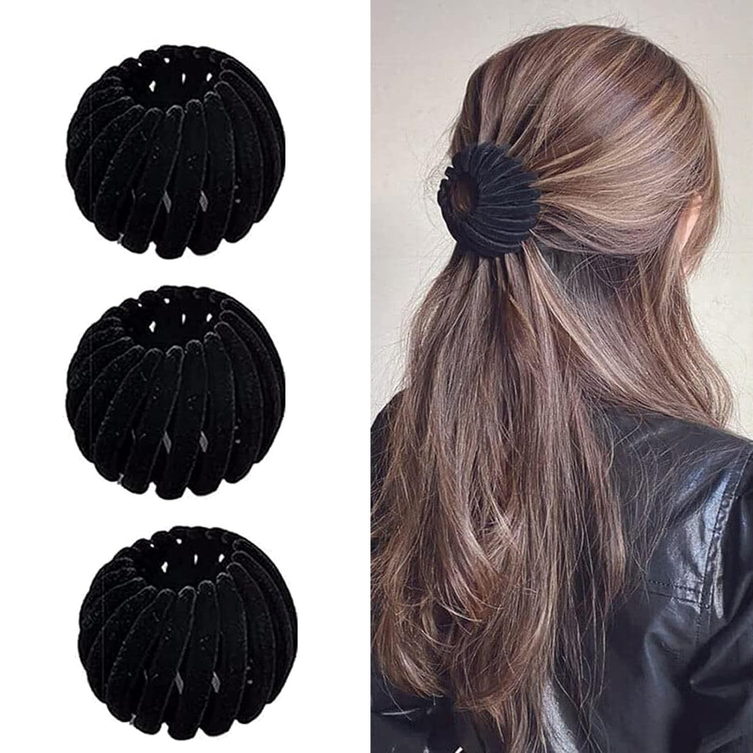 Flexible Vogelnest-Haarclips halten jede Damenfrisur. Perfekt für Hochsteckfrisuren & tägliches Styling.