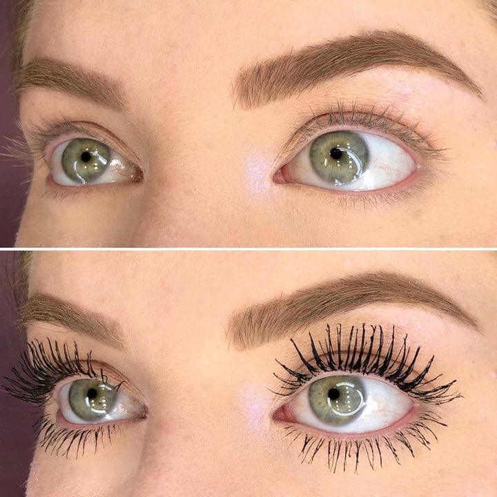 Verpackung der Damen Volumen & Länge Wimperntusche im 2er Set. Hochwertige Kosmetik für beeindruckende Wimpern.
