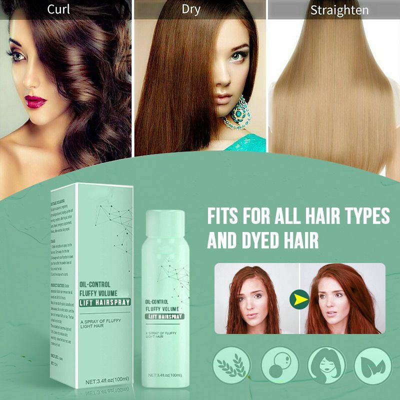 Damen Volumenspray, das Haarvolumen und Griffigkeit verleiht. Ideale Haarpflege und Styling.