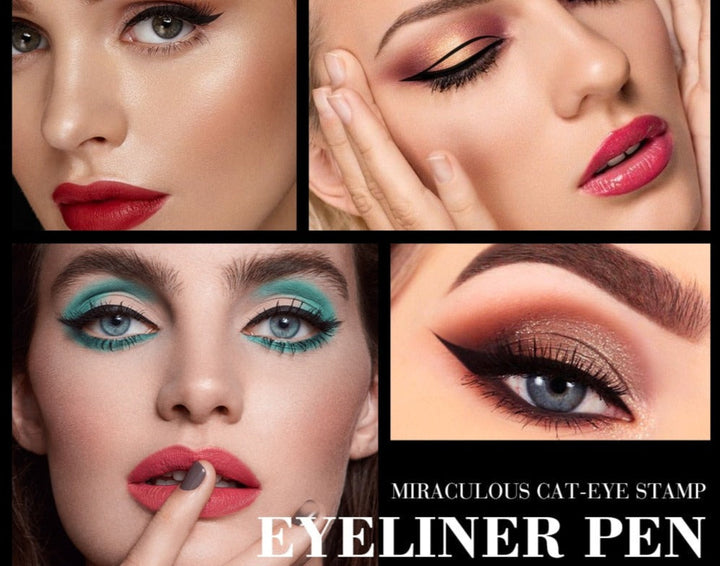Langanhaltender wasserfester Eyeliner Stift für Damen, perfekt für Augen-Makeup.