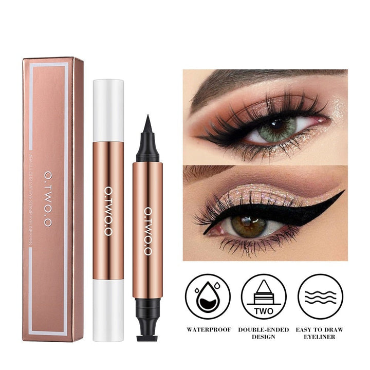 Hochpräziser wasserfester Eyeliner für Damen mit innovativem Flügelstempel.