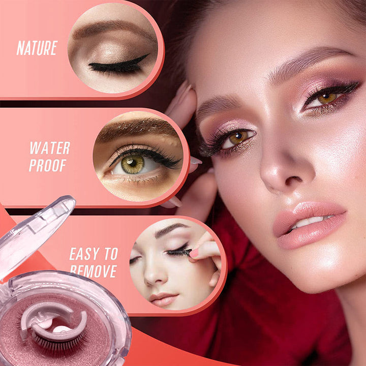 Hochwertige, wiederverwendbare Kunstwimpern für Damen. Selbstklebend für einfachen Glamour.