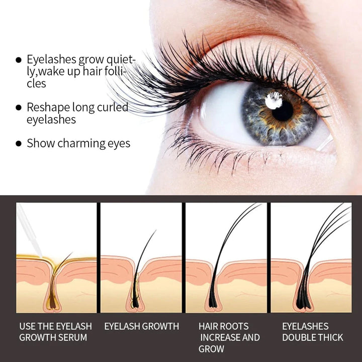 Essentielles Kosmetikprodukt: Damen Wimpernwachstumsserum für sichtbar längere, vollere Wimpern. Verstärkt die natürliche Augenpracht.