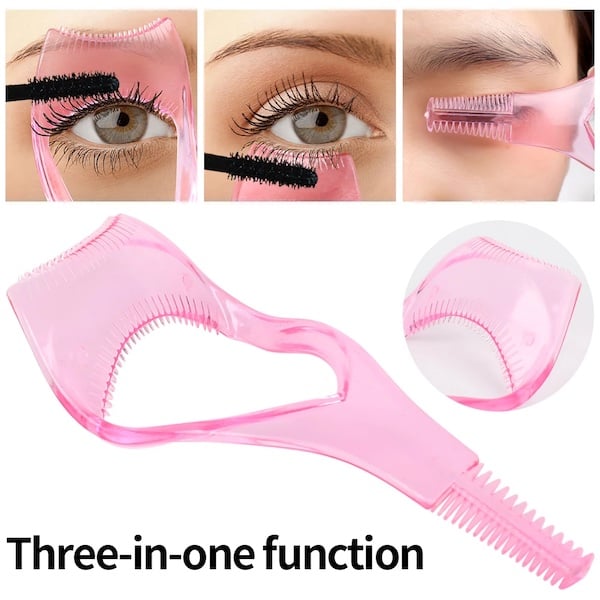 Damen Wimperntool aus Harz für präzises & fleckenfreies Mascara-Tuschen; Beauty-Helfer für Augen-Make-up.