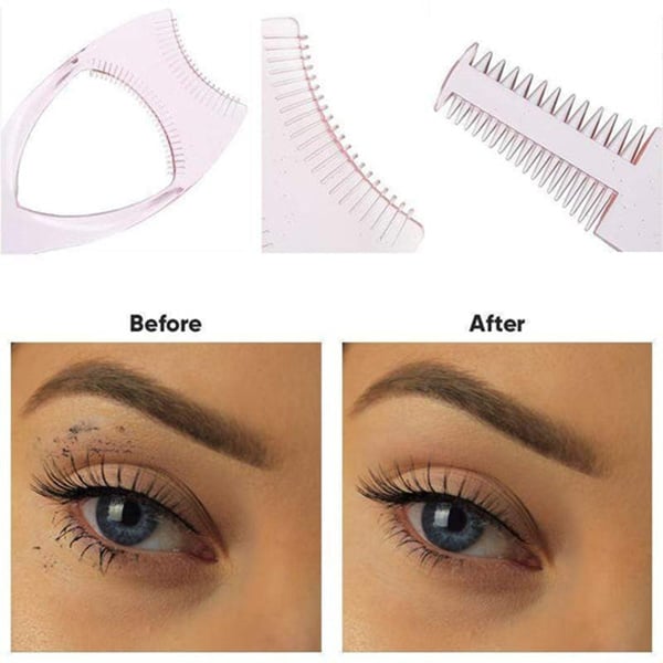 Beauty-Tool für Damen: Wimperntusche-Führung für fleckenfreies Auftragen, ideal für präzises Wimpern-Styling.