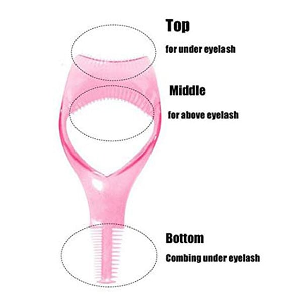 Wimperntool aus Harz, ein praktischer Make-up-Helfer für Damen, der fleckenfreies Tuschen und Präzision garantiert.