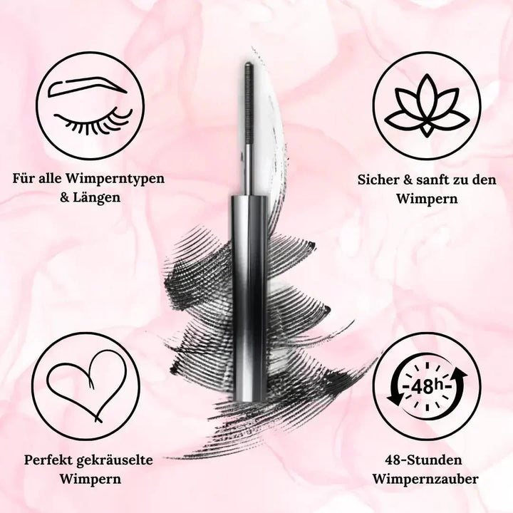 Elegante Damen Wimperntusche Tube: Kosmetik für voluminöse, definierte & klumpenfreie Wimpern.