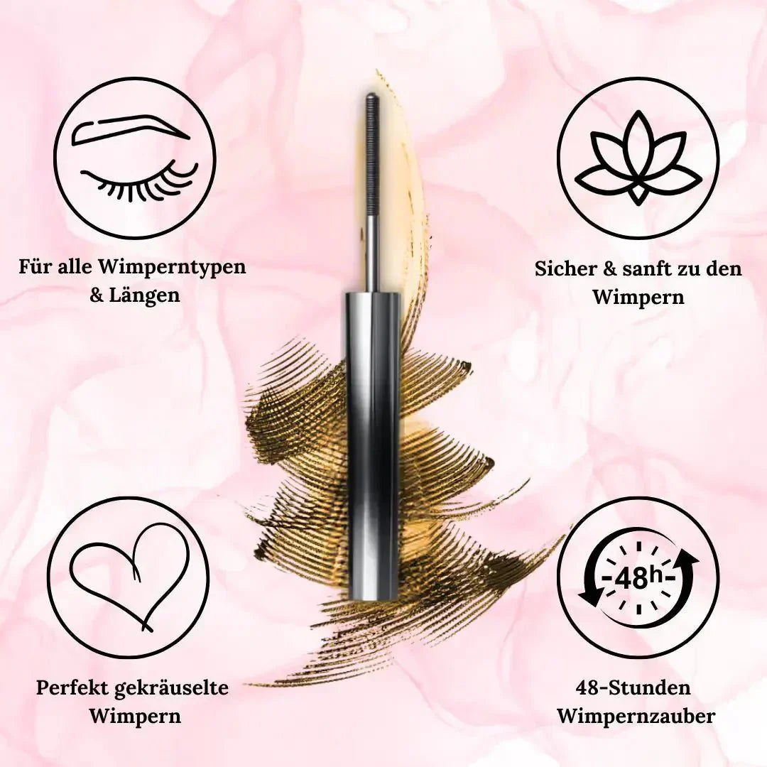 Wimperntusche mit innovativer Formel für langanhaltendes Volumen & präzise Definition, wasserfest.