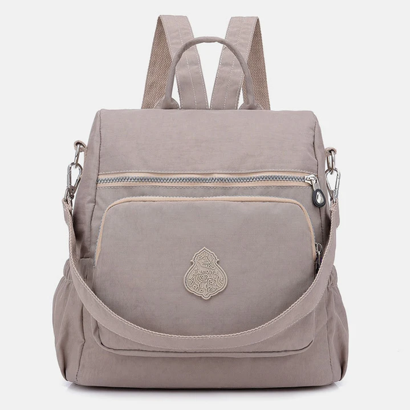 Eleganter Nylon-Damenrucksack, wasserdicht, leicht & multifunktional, perfekt für jede Gelegenheit.