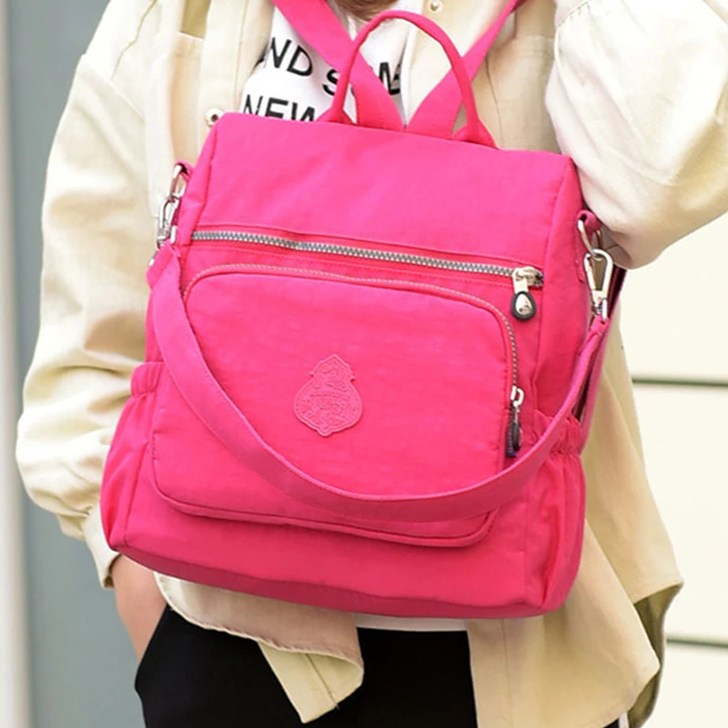 Eleganter wasserdichter Damen Rucksack mit Diebstahlschutz, perfekt für Alltag & Städtetrips.