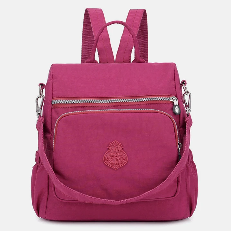 Perfekter Reisebegleiter: wasserdichter, leichter Damenrucksack mit Diebstahlschutz & Eleganz.