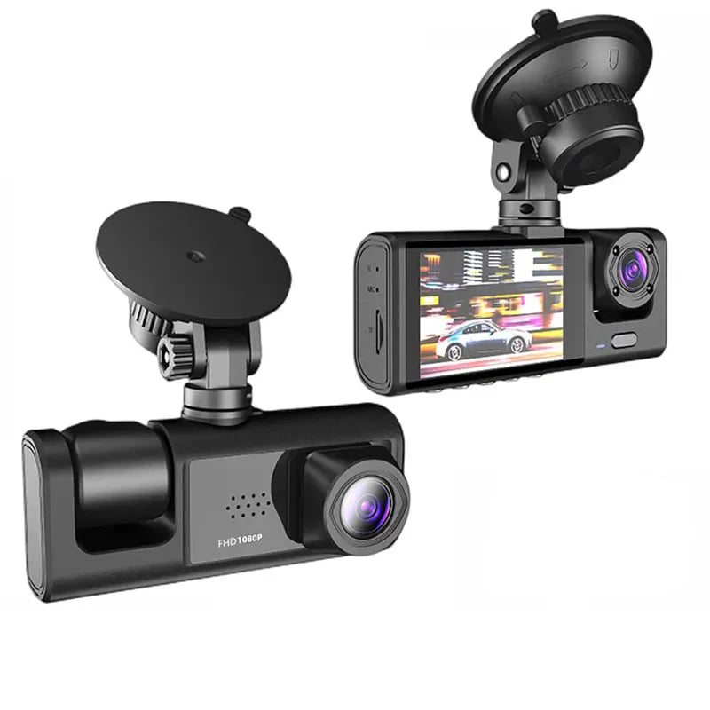 Dashcam mit Infrarot-Nachtsicht für klare Fahraufzeichnung und Verkehrssicherheit.