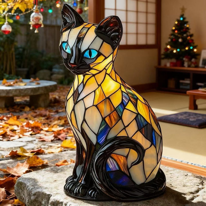 Einzigartige Katzenlampe als Geschenkidee für Katzenliebhaber. Stilvolle Tierlampe und charmante Deko für Zuhause.