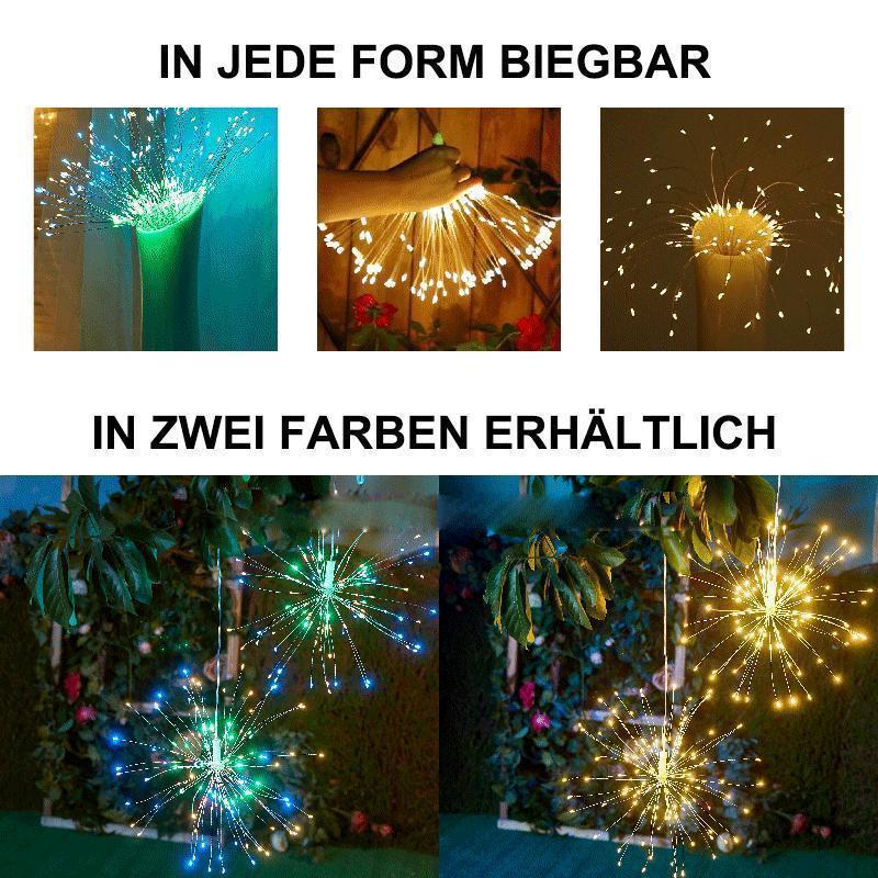 Elegante LED-Feuerwerk Lichter für Hochzeiten & Feiern. Dekorative Außen- & Innenbeleuchtung mit Fernbedienung.