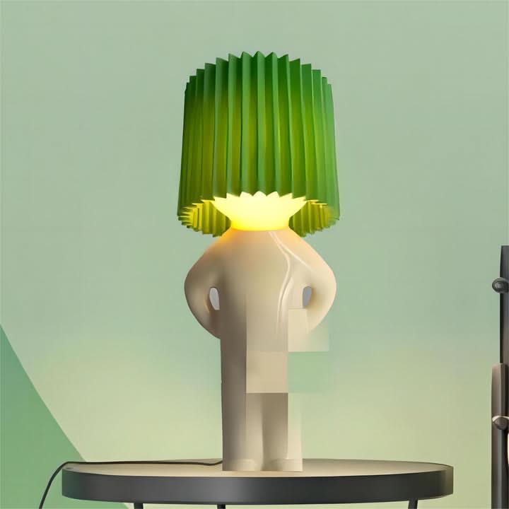 LED Stimmungslicht in einem modernen Schlafzimmer, schafft eine gemütliche und entspannte Atmosphäre.