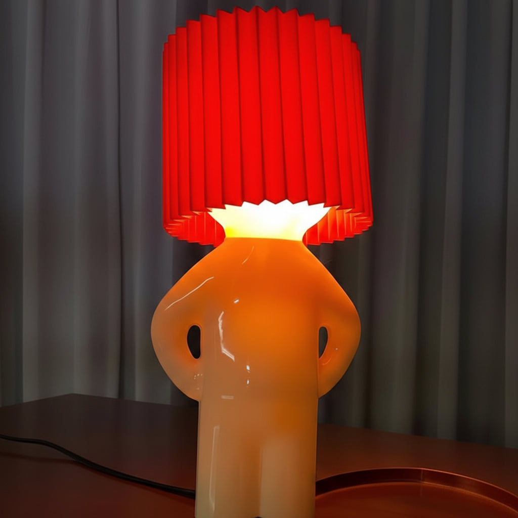 Tischleuchte mit einzigartigem Design: Eine farbenfrohe LED Lampe als Blickfang in Ihrem Zuhause.