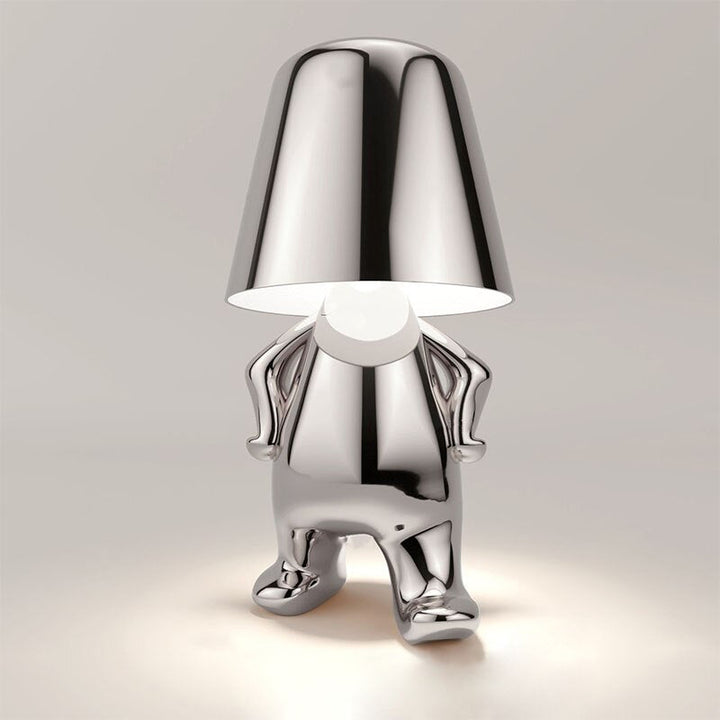 Perfektes Geschenk: Moderne LED Akku-Tischlampe für entspannende Ambientebeleuchtung in Wohn- & Schlafzimmer.