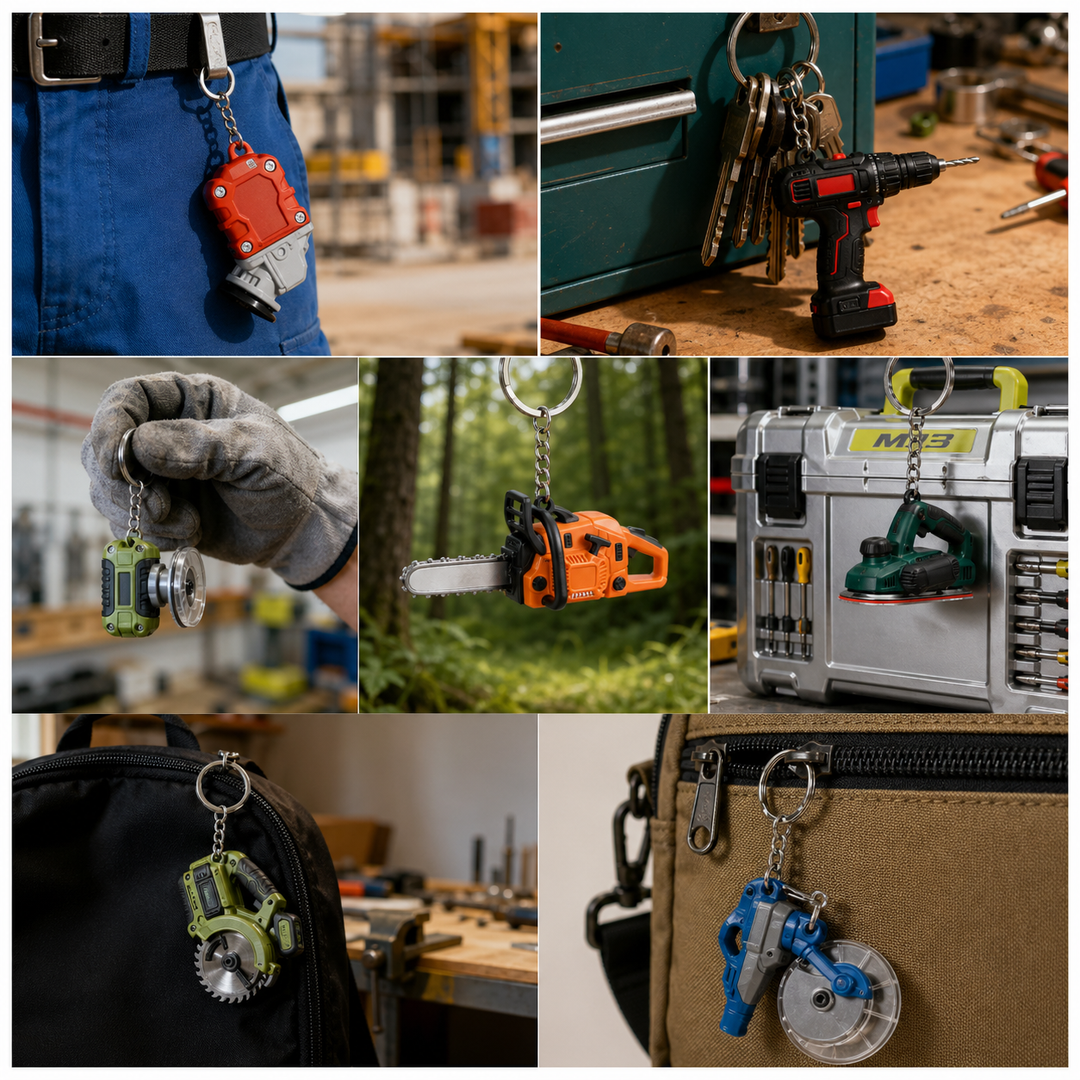 Kompakter Schlüsselanhänger, stilvolles Mini-Gadget und dekoratives Accessoire zugleich.