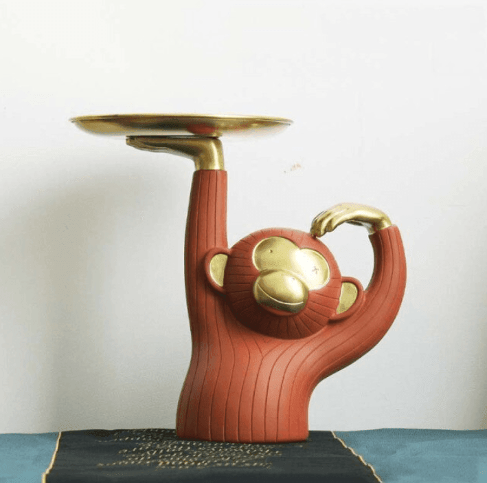 Vielseitiger Affen-Organizer für Wohnzimmer, Flur oder Büro – ein echter Hingucker.