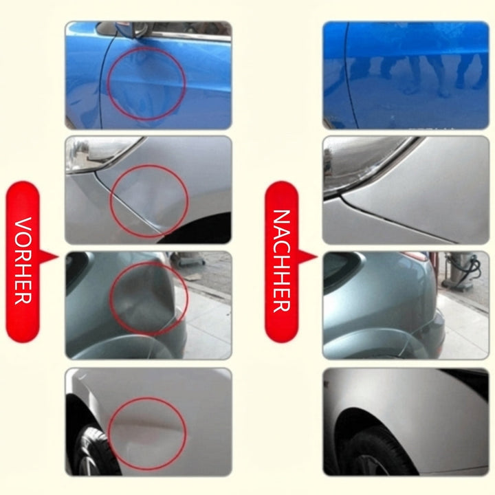 DIY Dellenreparatur Auto: Komplettes Reparaturset mit Saugheber für schnelle, lackschonende Beulenentfernung.