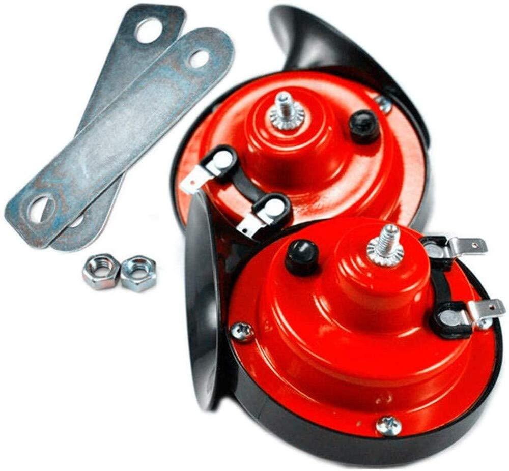 Kompakte, universell kompatible Autohupe mit lautem Zugsound für Auto, Motorrad, Boot & SUV, einfach zu installieren.