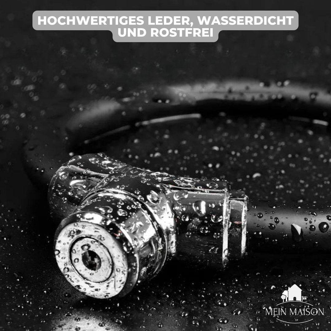 Zwei TechLock Fahrradschlösser (1+1 GRATIS) zum Schutz von Fahrrädern, E-Bikes und E-Scootern.