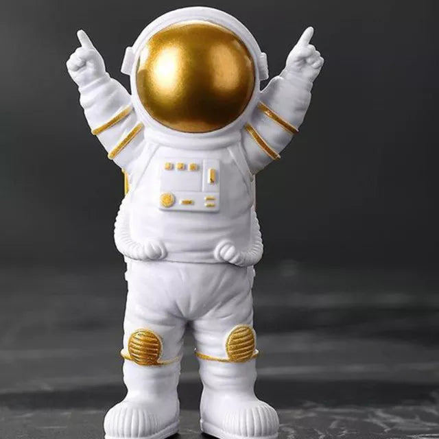 Detaillierte Astronauten Figur als Modell; perfekte Schreibtischdeko und pädagogisches Raumfahrer-Geschenk.