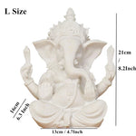 Elefant 10 Weiß L