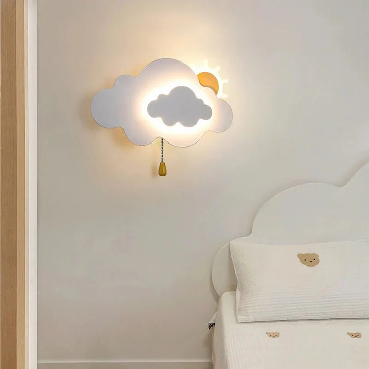 Sanftes Nachtlicht für Kinder, eine sichere und stilvolle Kinderzimmerlampe. Ideal als Wandlampe für Schlaf & Spiel.