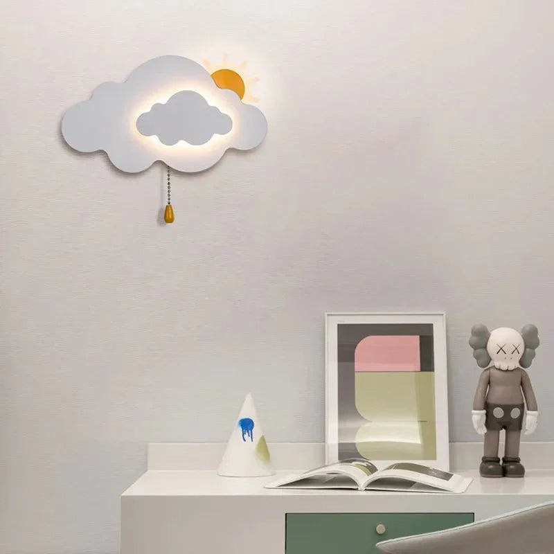 Dekorative Wandlampe für Kinderzimmer, moderne Beleuchtung und zauberhafte Kinderzimmerdeko. Perfekt als Nachtlicht.