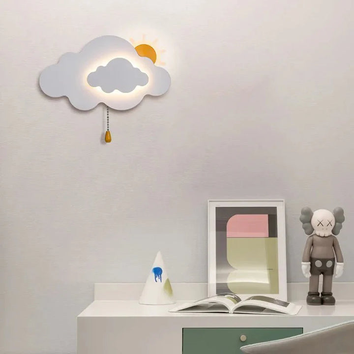Dekorative Wandlampe für Kinderzimmer, moderne Beleuchtung und zauberhafte Kinderzimmerdeko. Perfekt als Nachtlicht.