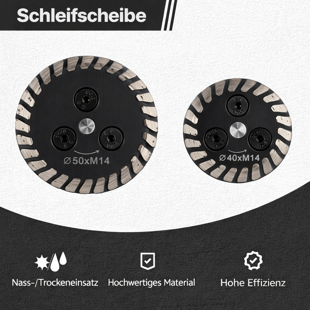 BladePulse Präzisions-Diamantscheibe für Heimwerker & Profis. Für Nass- und Trockenschnitt geeignet.