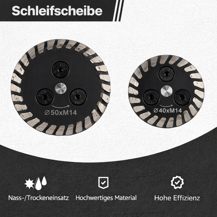 BladePulse Präzisions-Diamantscheibe für Heimwerker & Profis. Für Nass- und Trockenschnitt geeignet.