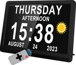 Day Clock-Schwarz