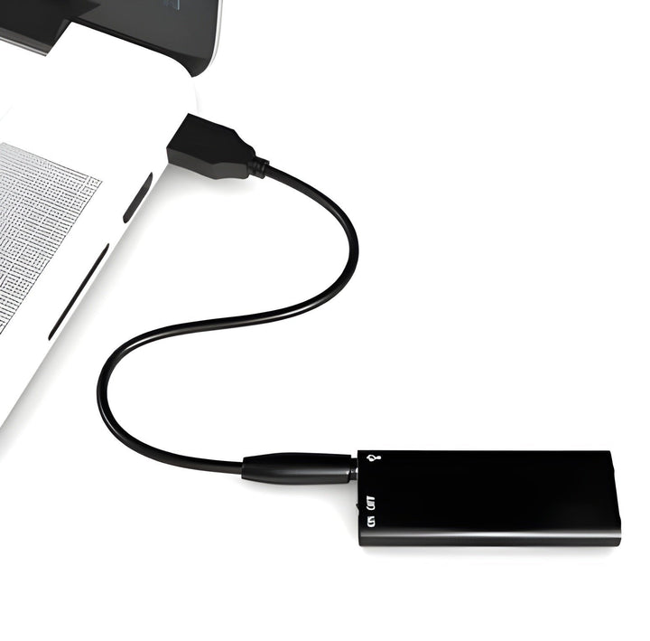 Digitaler Sprachrekorder SilentNote HD für präzise Audioaufnahme. Klares Diktiergerät für alle Bedürfnisse.