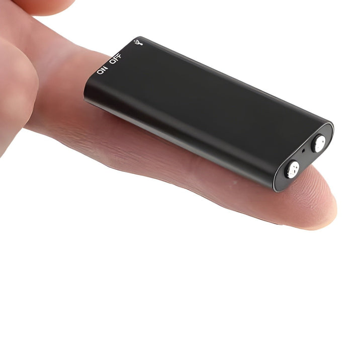 SilentNote HD Aufnahmegerät mit intuitivem Display. Digitaler Sprachrekorder für einfache Bedienung.