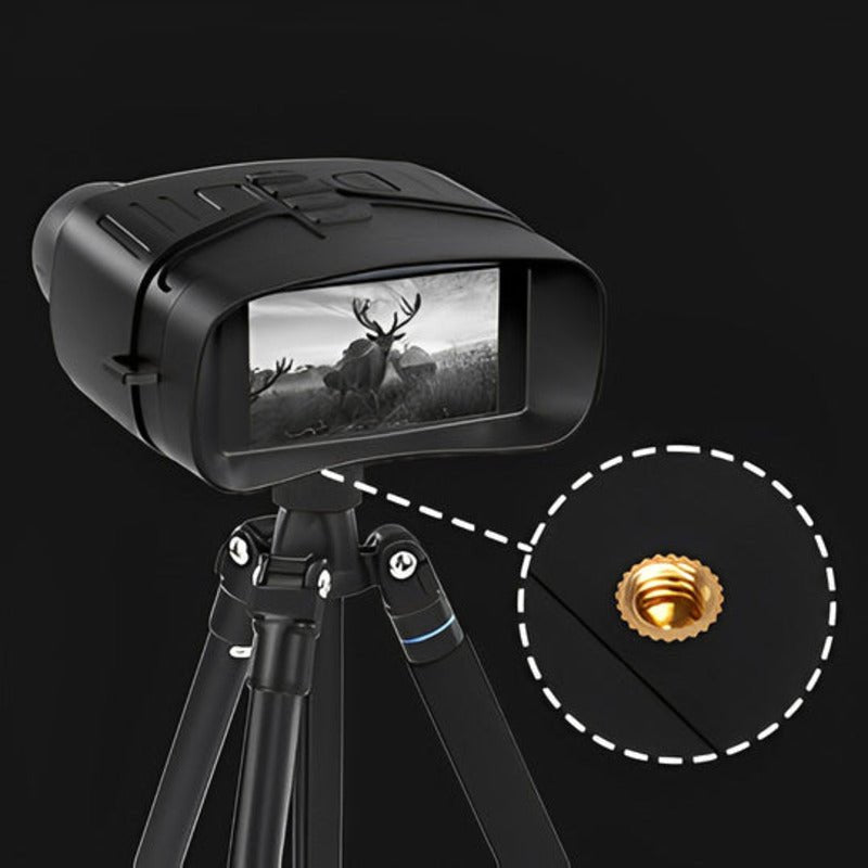 Klare Nachtsicht mit diesem digitalen 4K Infrarot-Fernglas und 36MP Kamera für detaillierte Bilder im Dunkeln.