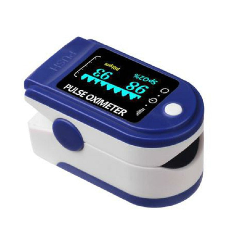 Präzises digitales Fingerspitzen-Pulsoximeter zur schnellen Messung von Sauerstoff & Puls in der Hausapotheke.
