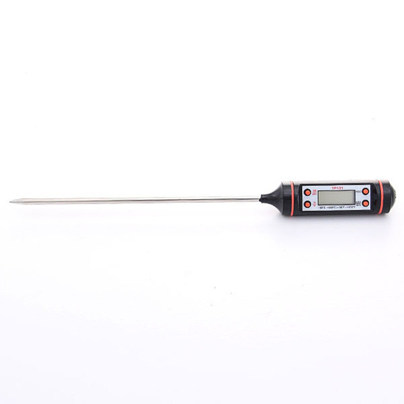 Vielseitiges digitales Küchenthermometer, ideal für Kochen, Backen & Braten. Misst exakte Kerntemperatur.